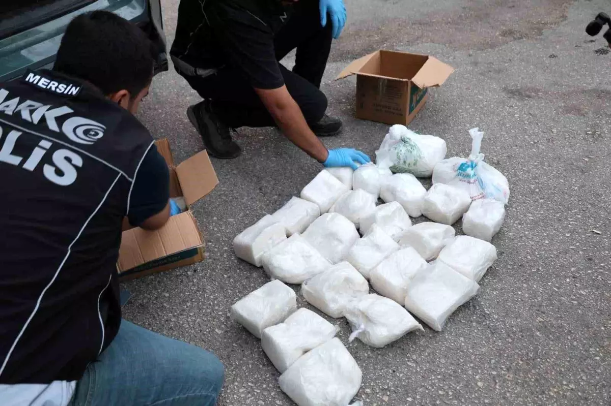 Mersin’de Uyuşturucu Operasyonu: 31 Kilo Metamfetamin Ele Geçirildi