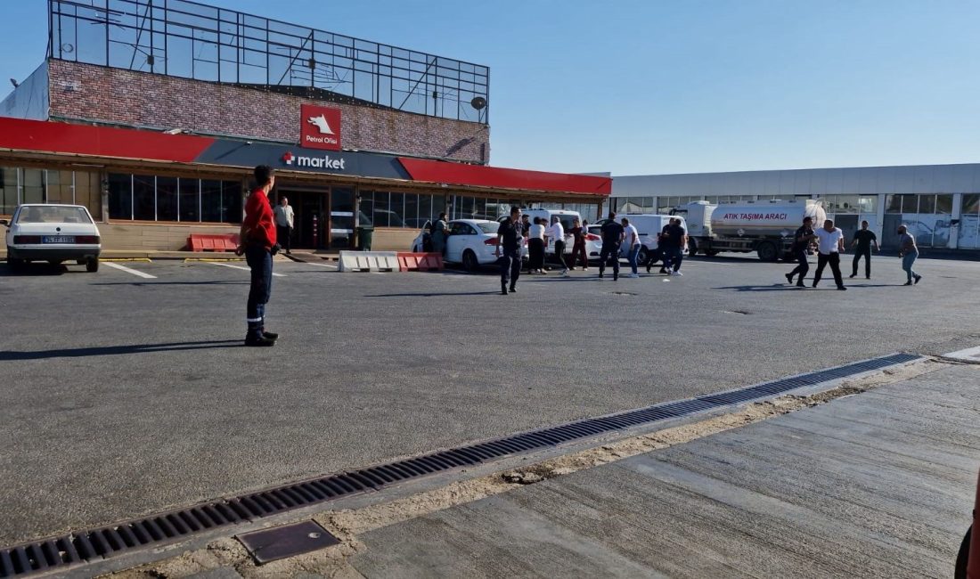 Edirne-İstanbul TEM Otoyolu'nda omuz