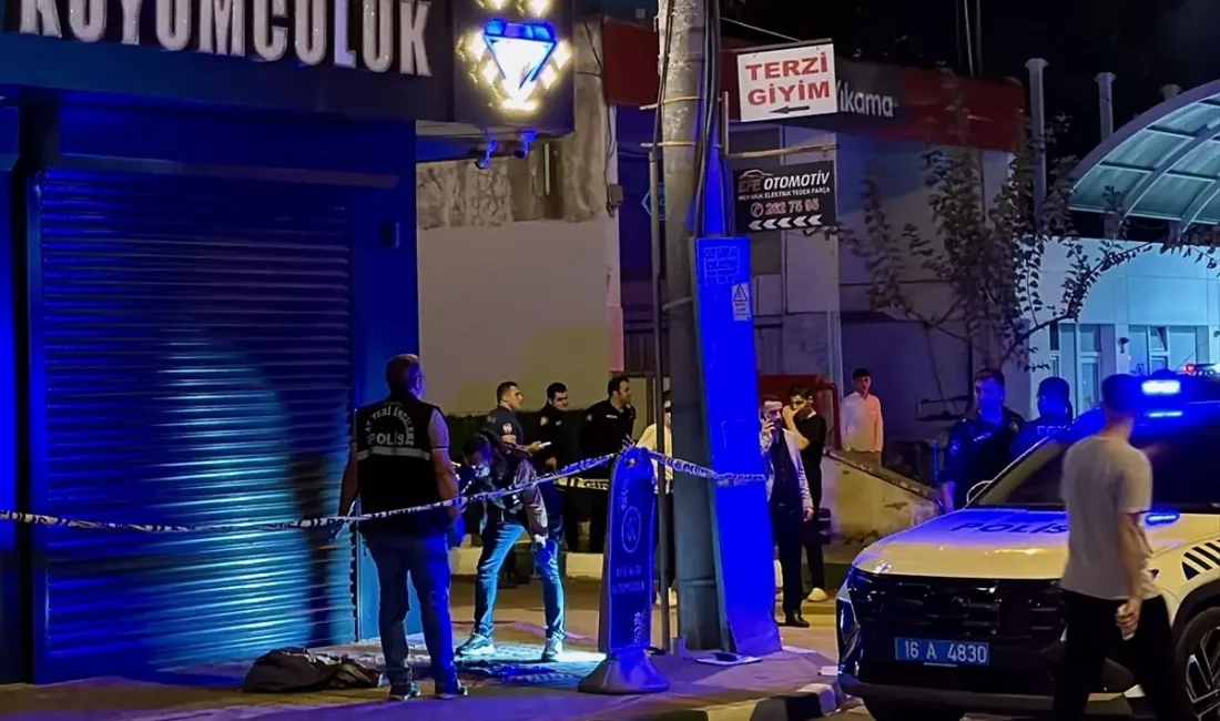 Osmangazi'de silahlı kavgada bir