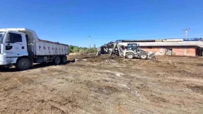 Pazaryeri Belediyesi’nden Yangın Mağduru Çiftçiye Hızlı Destek
