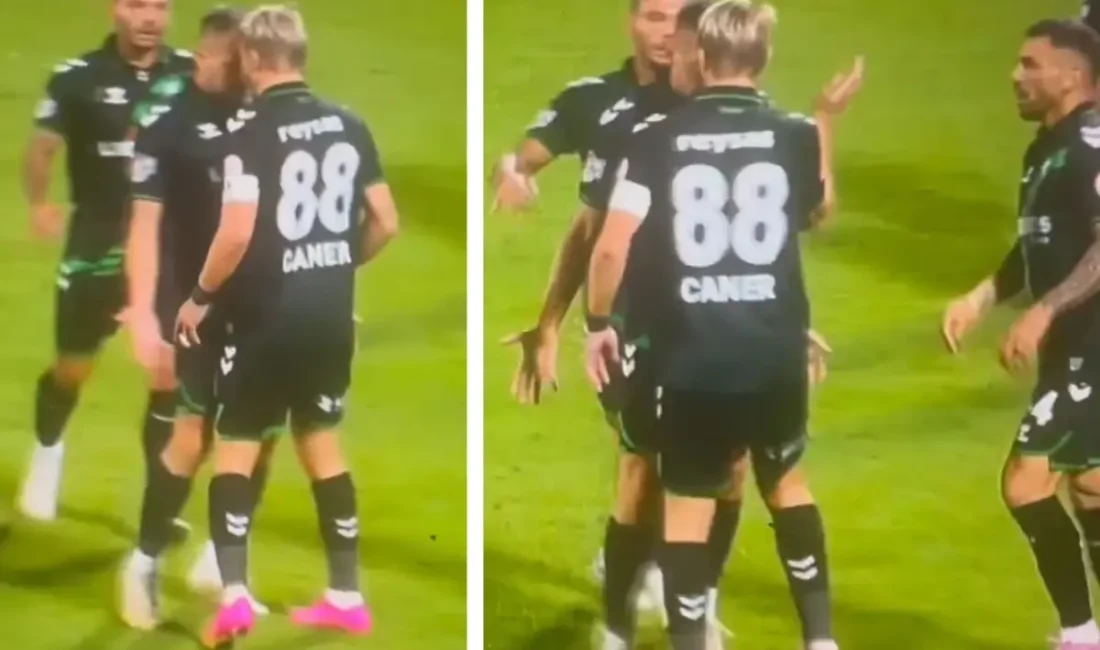 Pendik-Sakaryaspor maçında yaşanan gerilim