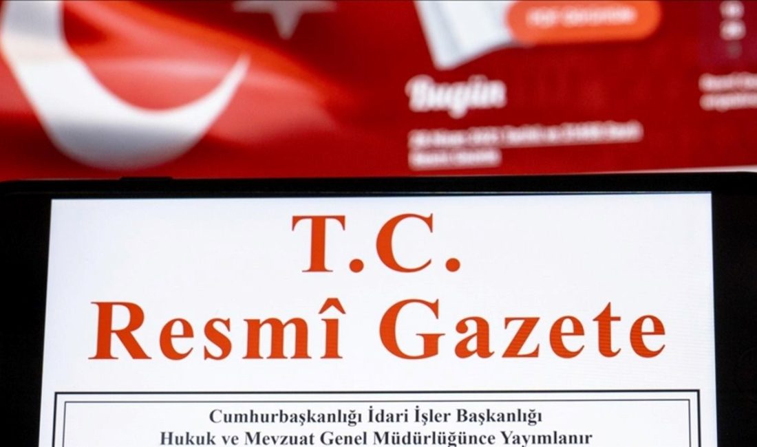 Resmi Gazete'de 10 Eylül