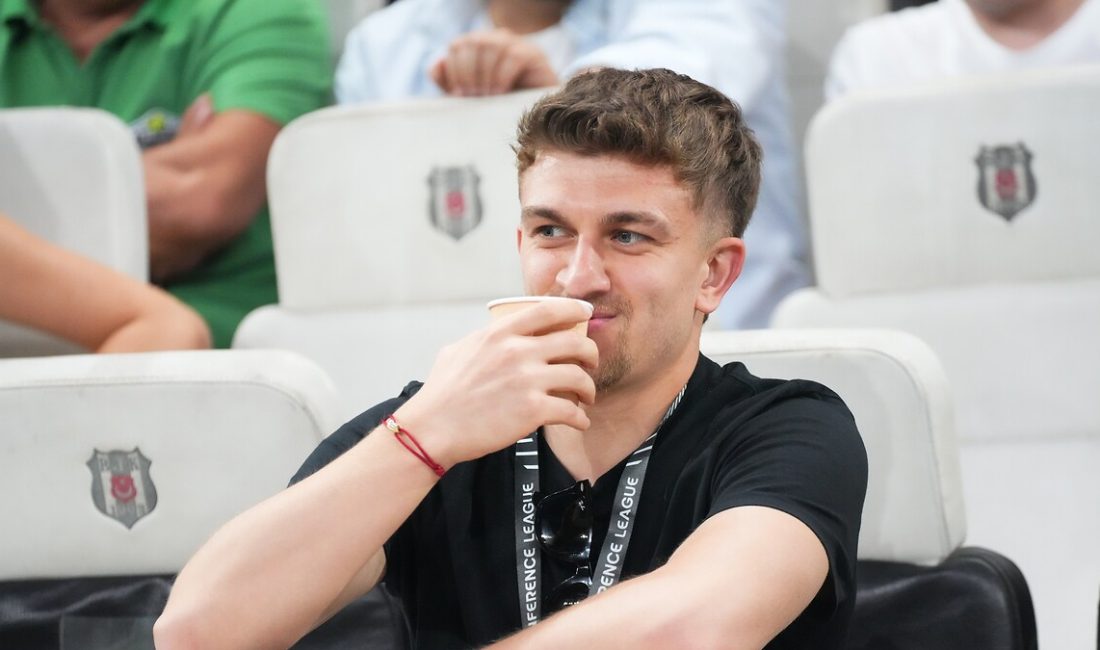 Beşiktaş'ın ulusal futbolcusu Rıdvan