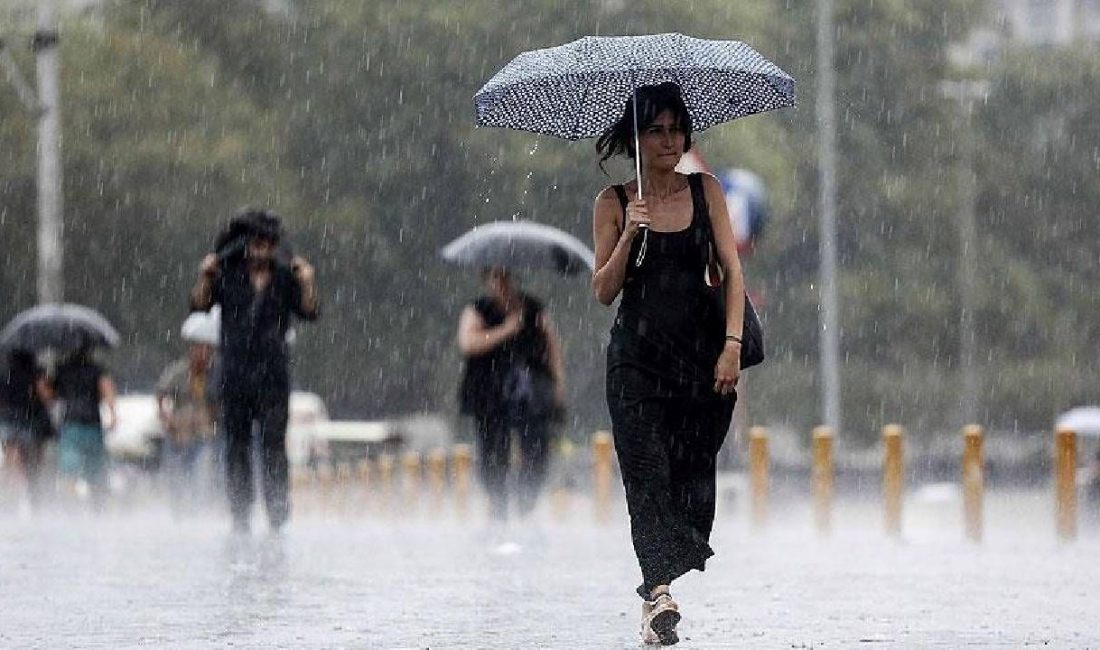 Meteoroloji 20 ile sağanak;