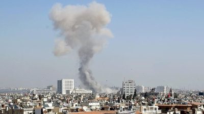 Şam’da askeri üste patlama