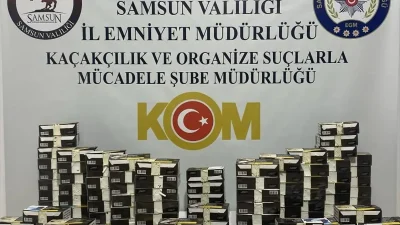 Samsun’da Kaçakçılık Operasyonunda Bir Şüpheli Gözaltına Alındı
