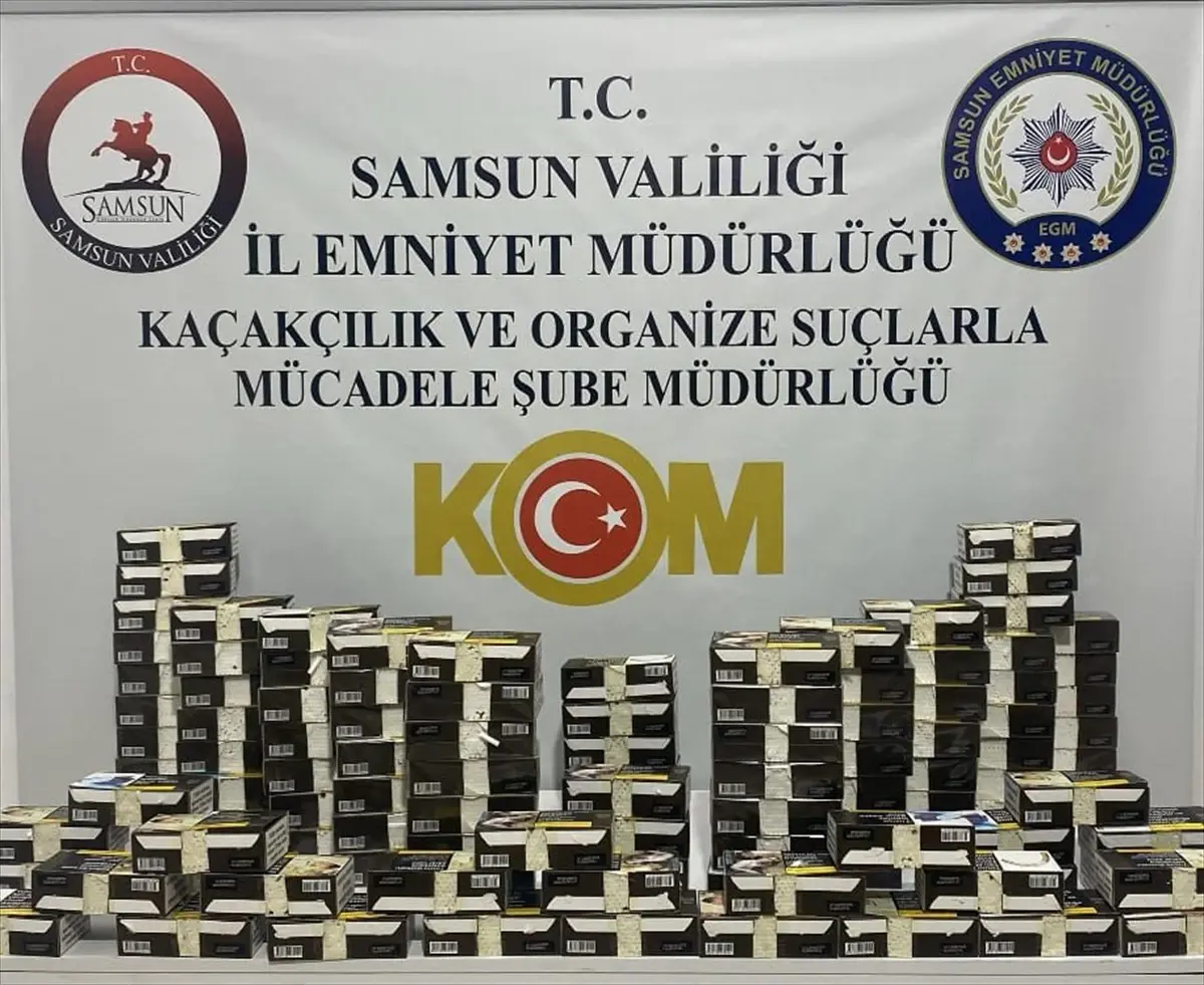 Samsun’da Kaçakçılık Operasyonunda Bir Şüpheli Gözaltına Alındı