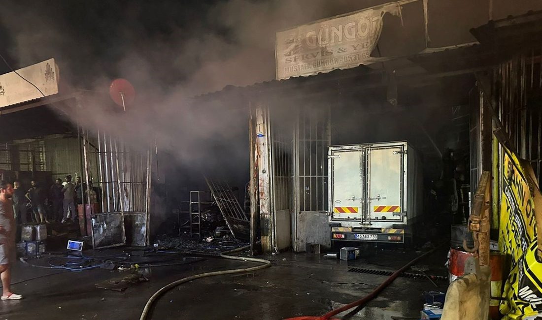 İzmir Kemalpaşa'daki sanayi sitesinde