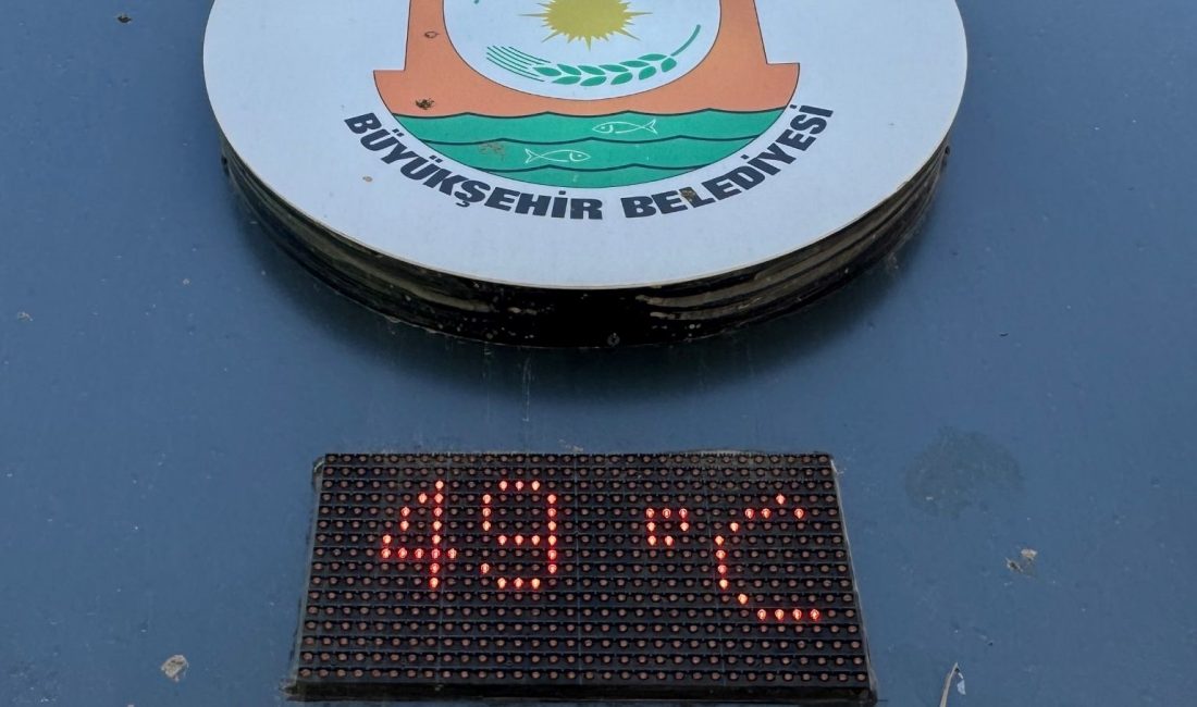 Türkiye'de sıcaklığın en yüksek