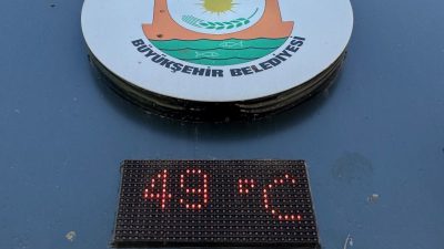 Şanlıurfa’da termometreler 49 dereceyi gösterdi
