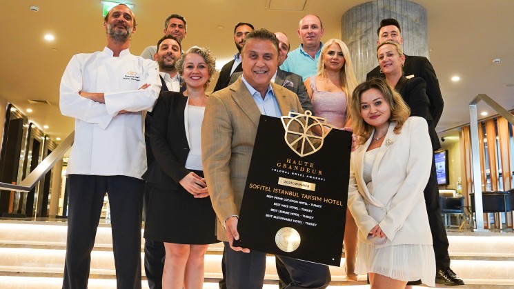 Sofitel Istanbul Taksim, Haute Grandeur Küresel Excellence Awards 2025’te 4 ödül aldı
