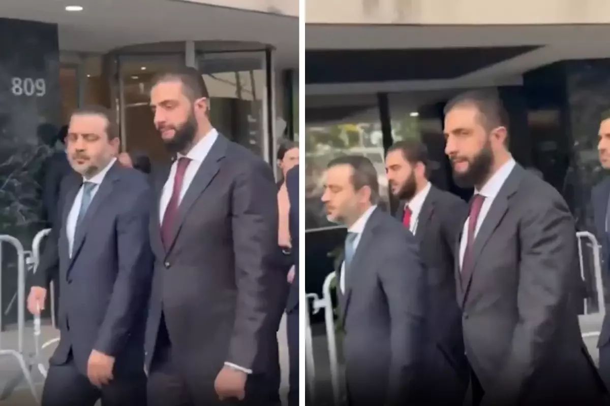 Suriye Cumhurbaşkanı Şara, New York Sokaklarında Görüntülendi