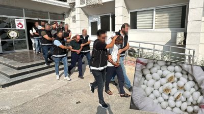 “Sürpriz yumurta”dan uyuşturucu çıktı