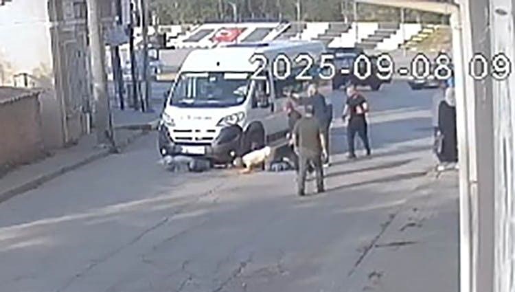 Tekirdağ’ın Saray ilçesinde emekçi