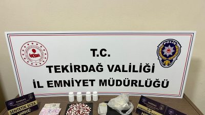 Tekirdağ’da uyuşturucu operasyonu: 10 kişi tutuklandı