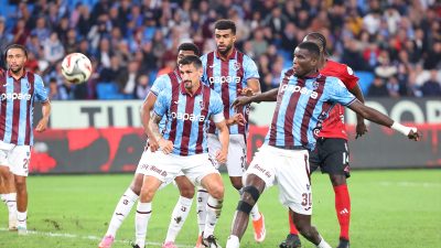 Trabzonspor, alanında Gaziantep FK ile yenişemedi