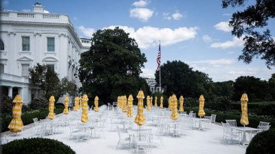 Trump Gül Bahçesi’ni yeniledi, birinci konukları belirli oldu