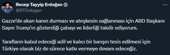 Trump'ın Gazze Planı ve Türkiye'nin Desteği Üzerine Güncel Gelişmeler
