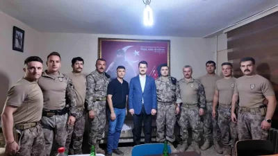Tuzluca Kaymakamı Abdüllatif Yılmaz’dan Güvenlik Güçlerine Zi̇yaret ve Destek