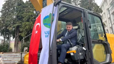 Ulubey Belediyesi’nin Yeni Paletli Ekskavatörü ile Altyapı Çalışmaları Güçleniyor