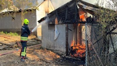 Yaylada damat dehşet saçtı: Eşinin ailesinin meskenini kundakladı