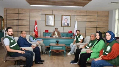 Yeşilay Şanlıurfa Temsilciliği Yetkililerinden İl Milli Eğitim Müdürlüğüne Ziyaret