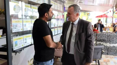 Yunusemre Belediye Başkanı Balaban’dan Esnaf Ziyaretlerine Devam