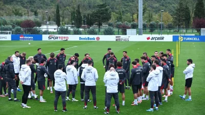 A Milli Takım, Bulgaristan Maçı Hazırlıklarını Sürdürüyor