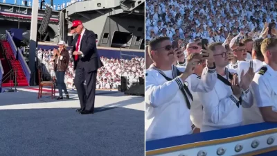 ABD Donanması’nın 250. Yıl Kutlamalarında Başkan Trump ve Askeri Gösteriler