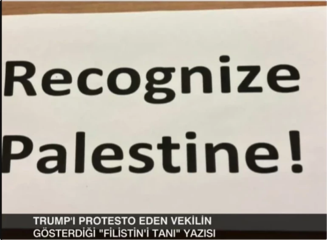 Trump'ın İsrail Knesset'teki Konuşması ve Salondaki Protestolar