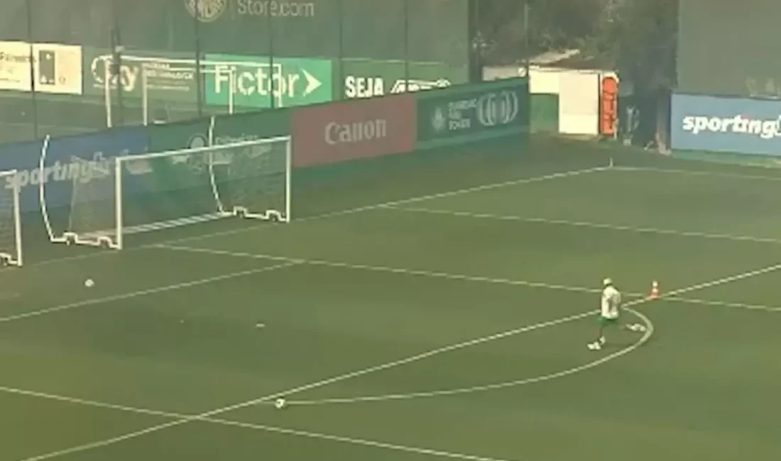 Abel Ferreira'nın antrenmanlardaki eğlenceli