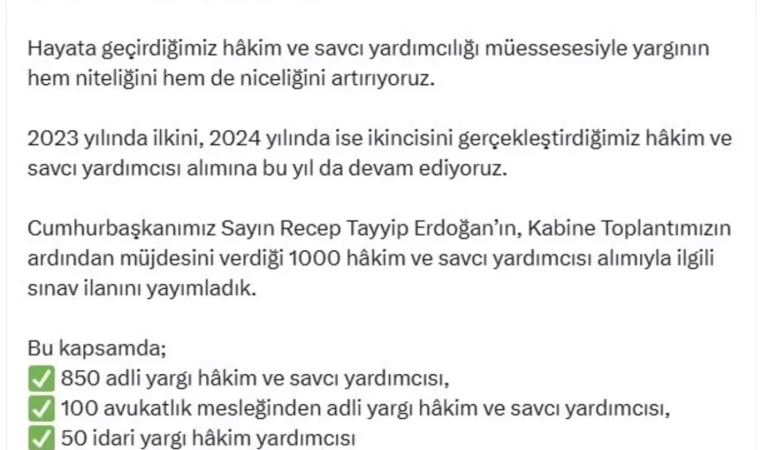 Adalet Bakanı Yılmaz Tunç,