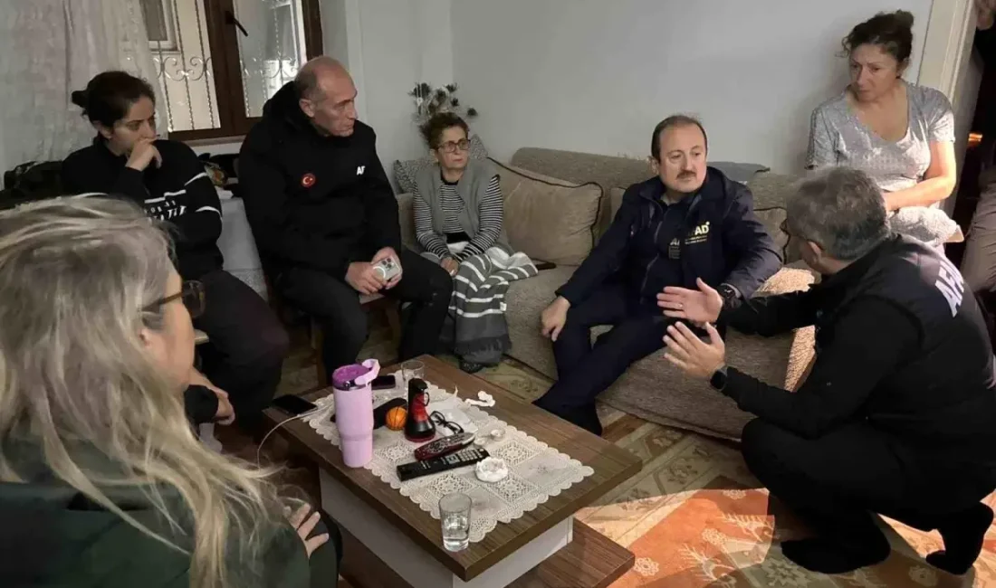 AFAD Başkanı Pehlivan, İzmir'deki