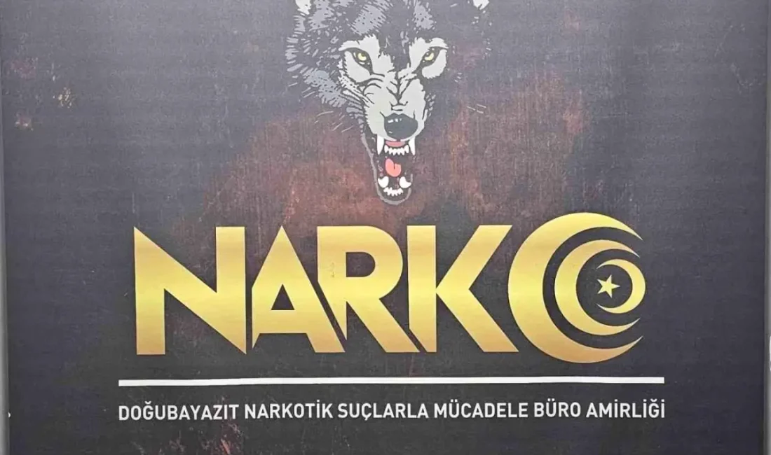 Ağrı’da düzenlenen narkotik operasyonunda