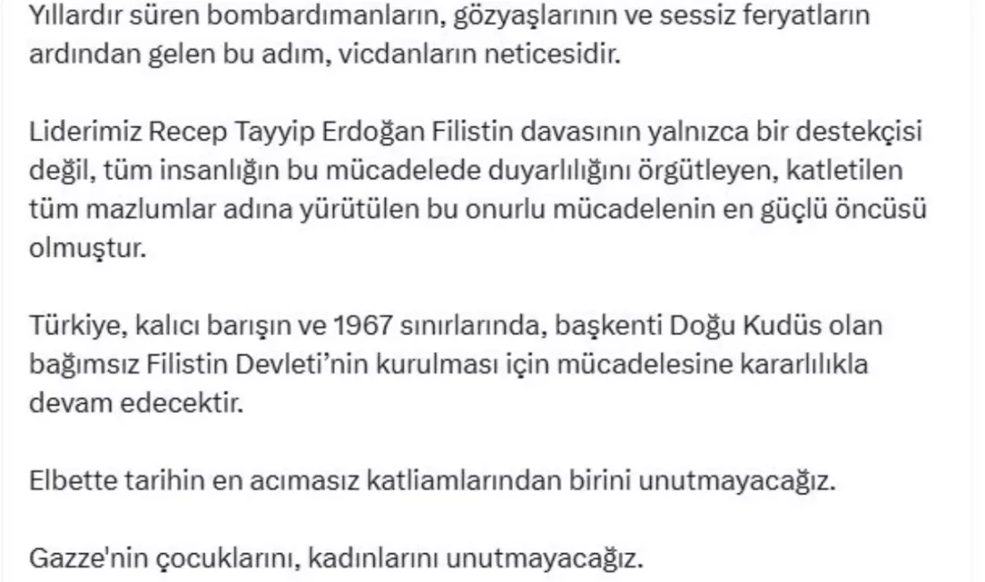 AK Parti Genel Sekreteri