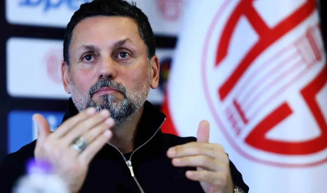 Antalyaspor Teknik Direktörü Erol