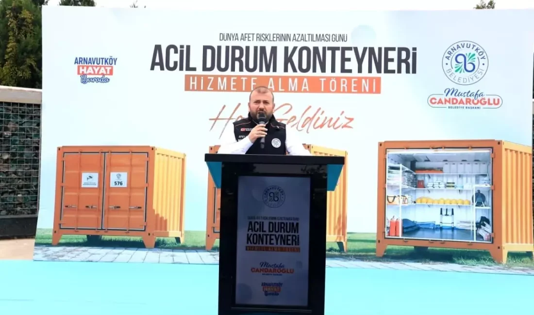 Arnavutköy'de mahalle afet gönüllüleri