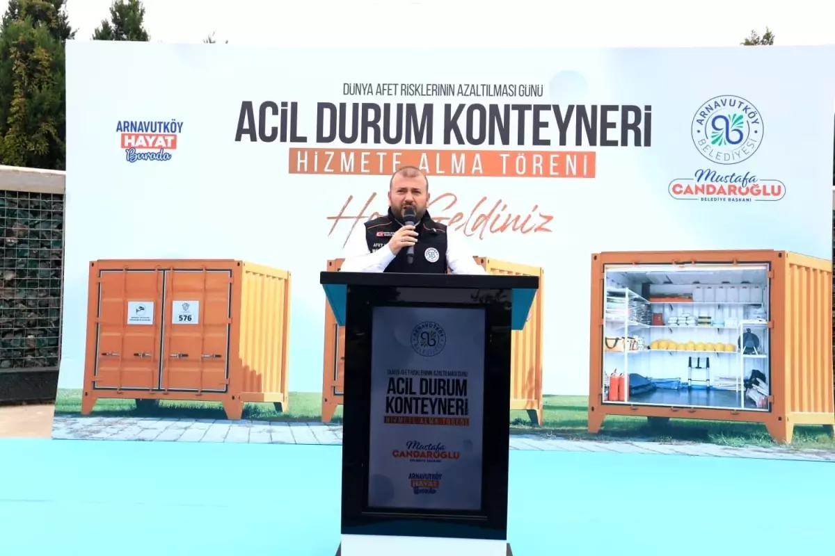 Arnavutköy’de Afet Hazırlıklarını Güçlendiren Mahalle Afet Gönüllüleri ve Yeni Konteynerler