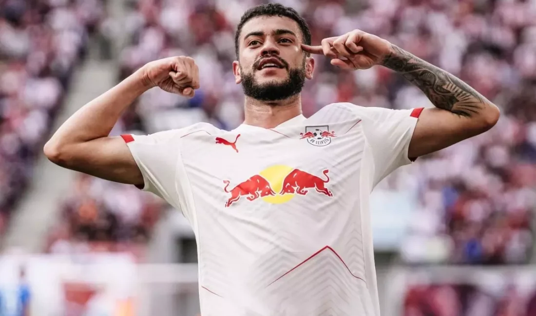 Augsburg-Leipzig maç özetinde, konuk