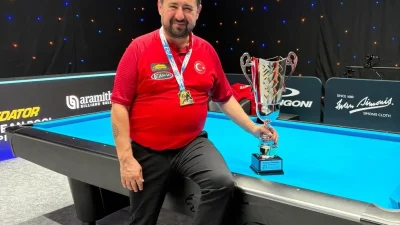 Avrupa Pool Şampiyonası’nda Türk Sporcudan Büyük Başarı