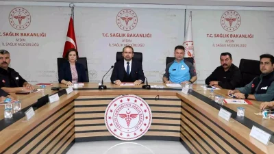 Aydın’da Afetlere Hazırlık: Sağlık Çalışma Grupları ve Saha Tatbikatı Öncesi Toplantı Gerçekleştirildi