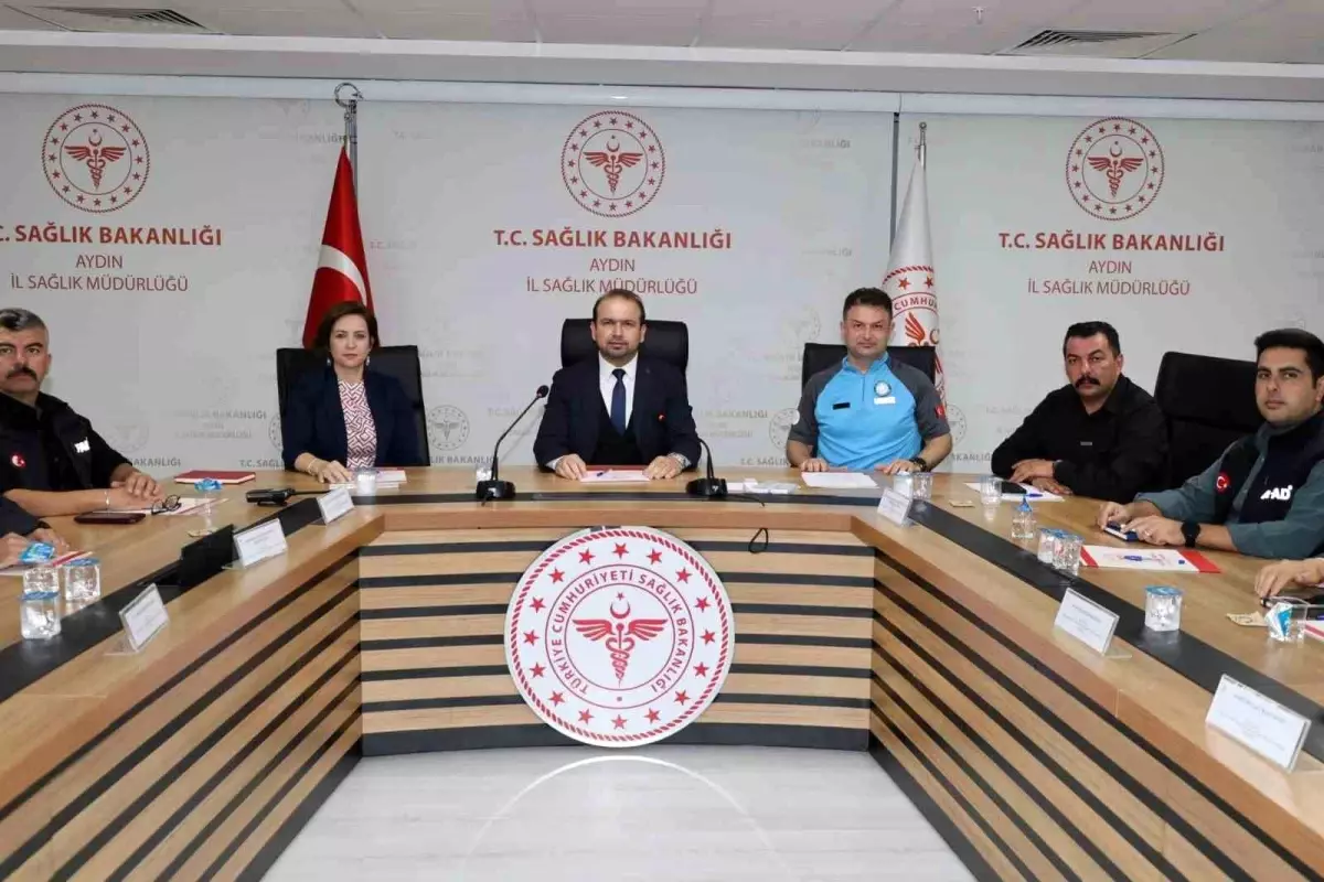 Aydın’da Afetlere Hazırlık: Sağlık Çalışma Grupları ve Saha Tatbikatı Öncesi Toplantı Gerçekleştirildi