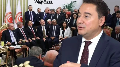 Babacan, Erdoğan’la Resepsiyonda Çekilen Fotoğrafın Perde Arkasını Anlattı
