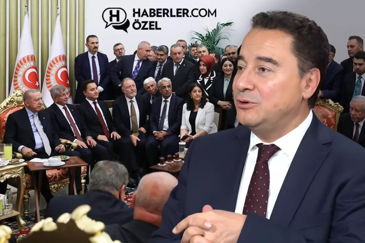 Babacan, Erdoğan’la Resepsiyonda Çekilen Fotoğrafın Perde Arkasını Anlattı
