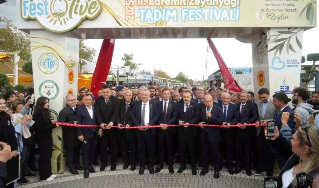 Balıkesir’de zeytinyağı festivalinin görkemli
