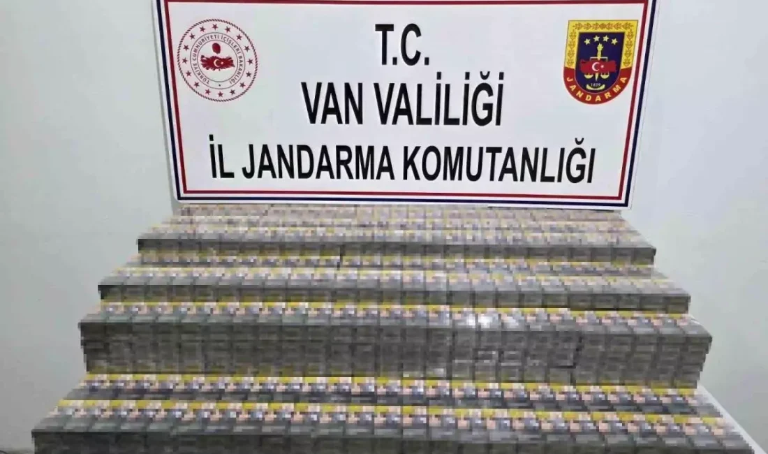 Başakale'de düzenlenen kaçak sigara