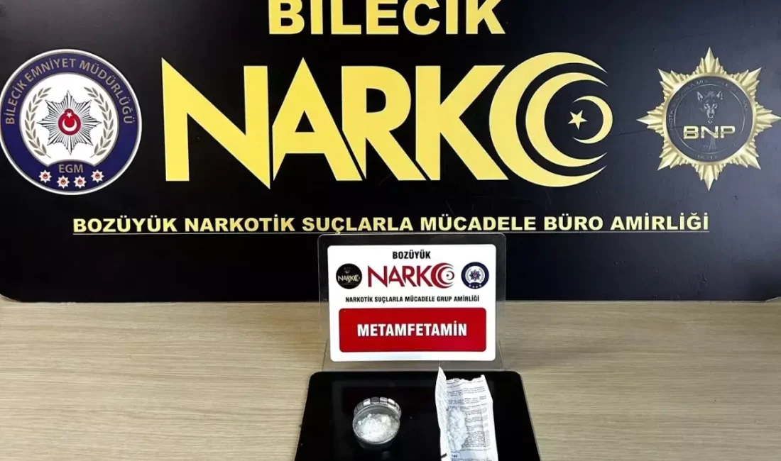 Bilecik Emniyet Müdürlüğü'nün uyuşturucu