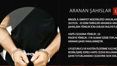 Bingöl Emniyetinden Suçla Mücadelede Etkili Operasyonlar