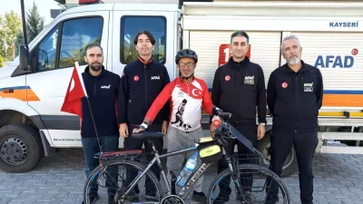 Bisikletle Deprem Farkındalığı İçin İzmir’den Kahramanmaraş’a Uzanan Yolculuk