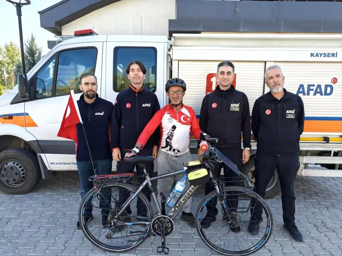 Bisikletle Deprem Farkındalığı İçin İzmir’den Kahramanmaraş’a Uzanan Yolculuk